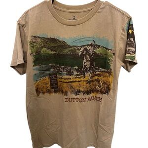 Yellowstone‎ Dutton Ranch Graphic T-Shirt Size Small